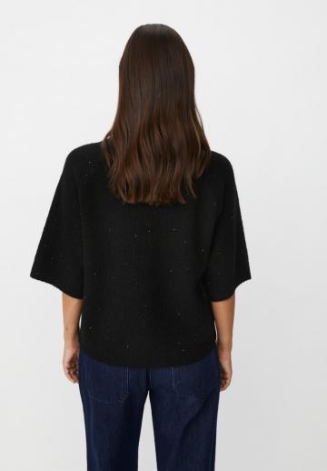 Пуловер с коротким рукавом