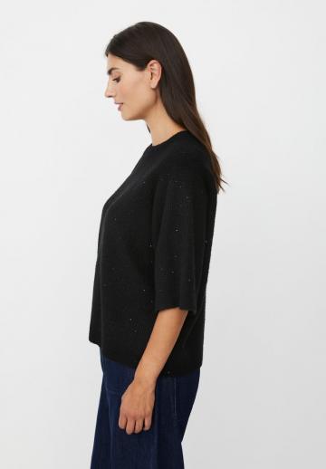 Пуловер с коротким рукавом