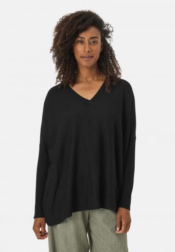 Длинный пуловер