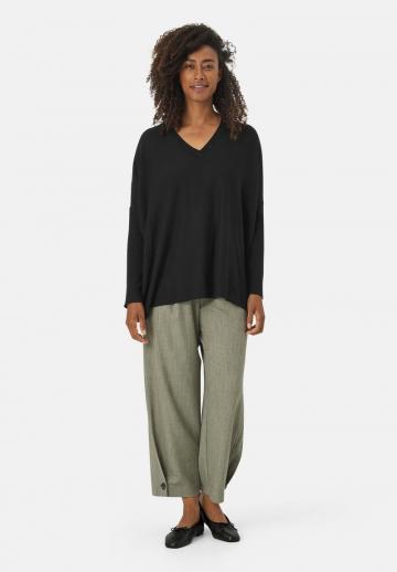 Длинный пуловер