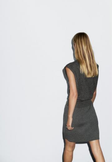 Вязаная юбка