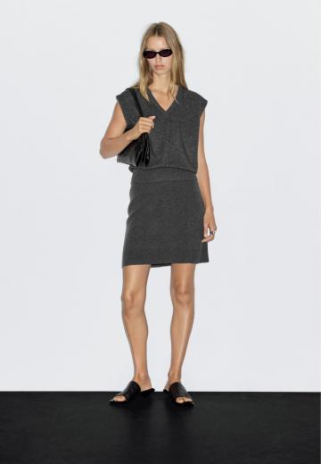 Вязаная юбка