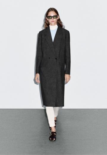 Шерстяное пальто