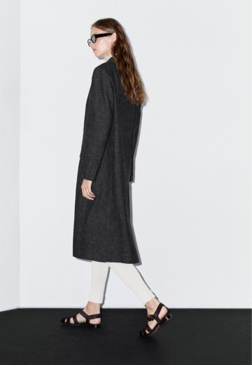 Шерстяное пальто