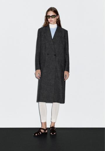 Шерстяное пальто