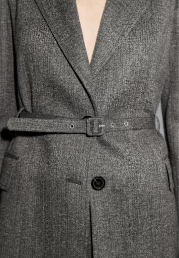 Длинный блейзер