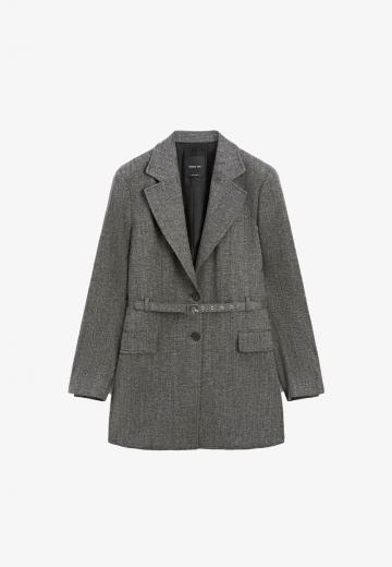 Длинный блейзер