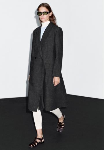 Шерстяное пальто