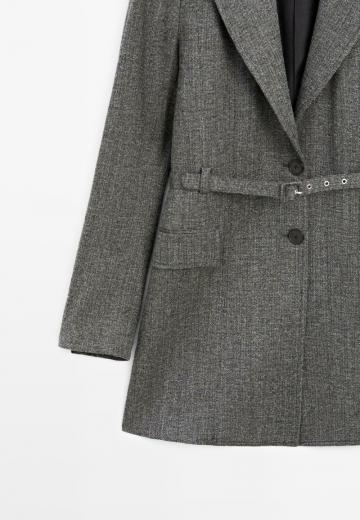 Длинный блейзер