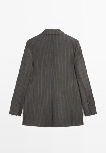 Длинный блейзер