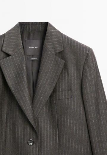 Длинный блейзер