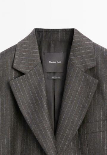 Длинный блейзер