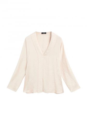 Атласная блузка