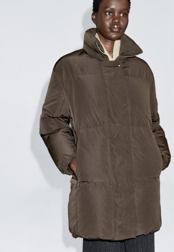 Пуховое пальто