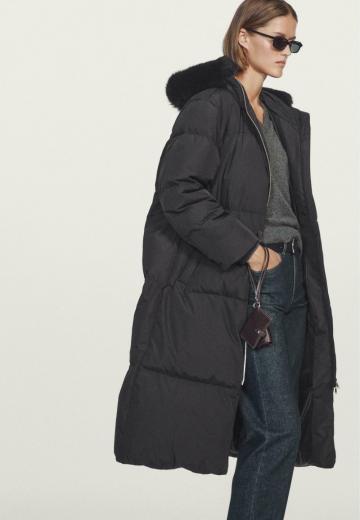 Пуховое пальто