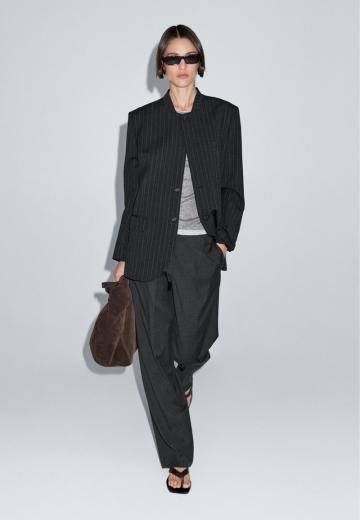 Длинный блейзер