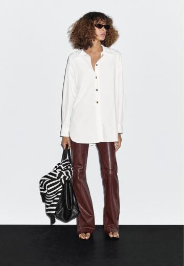 Длинная блузка