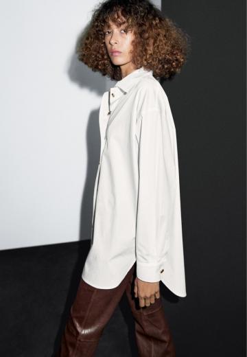 Длинная блузка