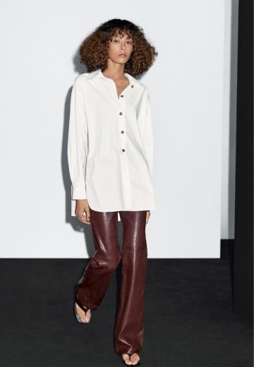 Длинная блузка