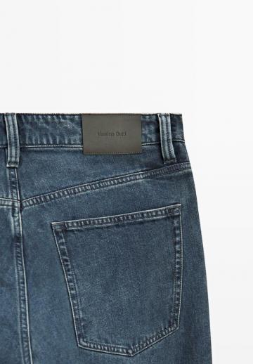 Прямые джинсы