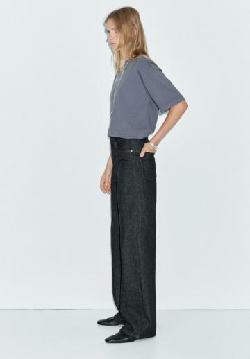 Прямые джинсы