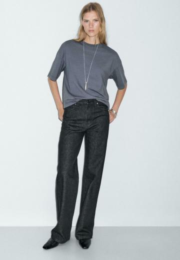 Прямые джинсы