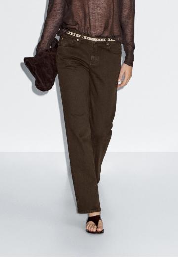 Прямые джинсы