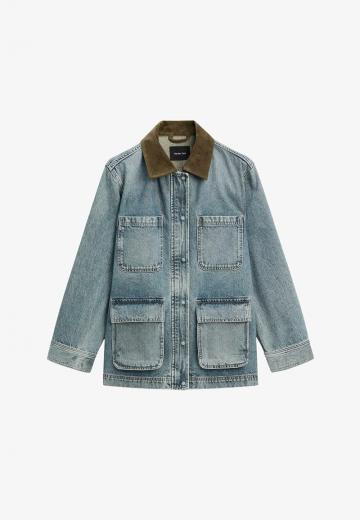 Куртка с накладнымит карманами