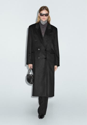 Шерстяное пальто