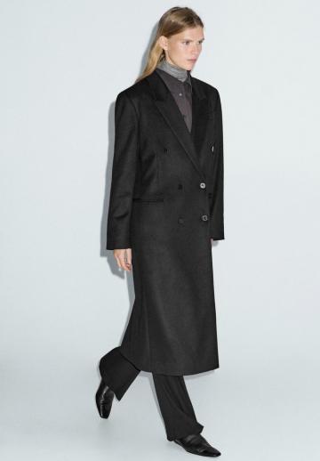 Шерстяное пальто