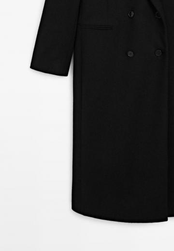 Шерстяное пальто