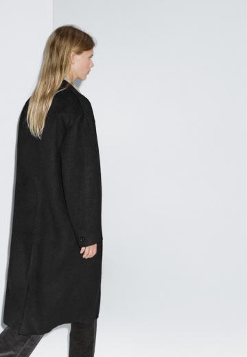 Шерстяное пальто