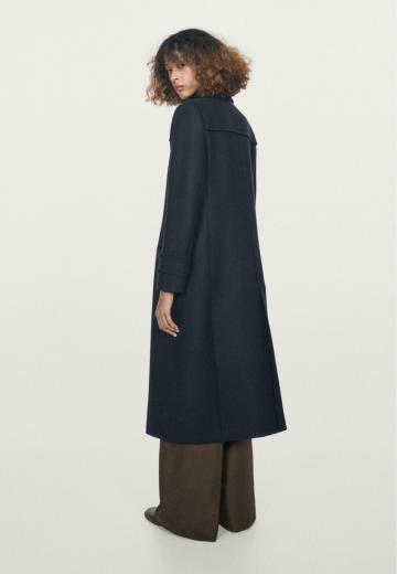 Шерстяное пальто