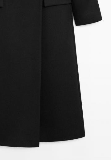 Шерстяное пальто