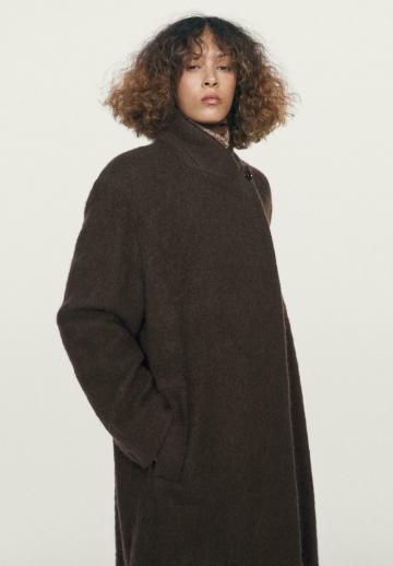 Шерстяное пальто