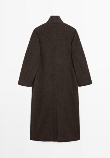 Шерстяное пальто