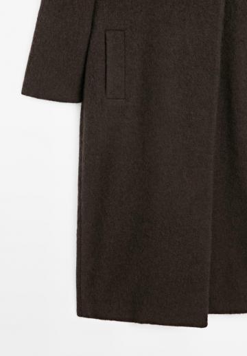 Шерстяное пальто