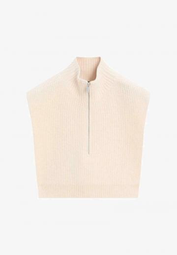 Пуловер без рукавов