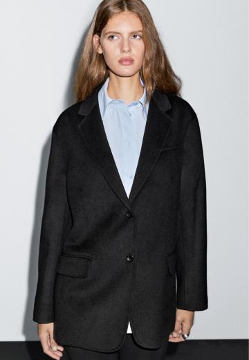 Длинный блейзер