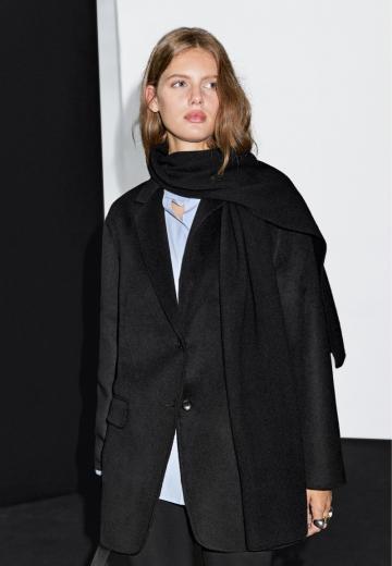 Длинный блейзер