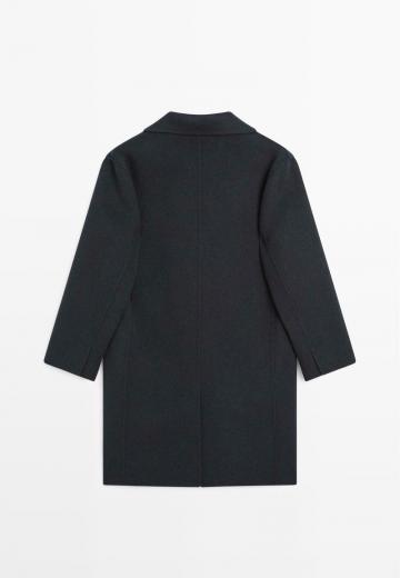 Шерстяное пальто