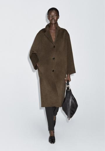 Шерстяное пальто