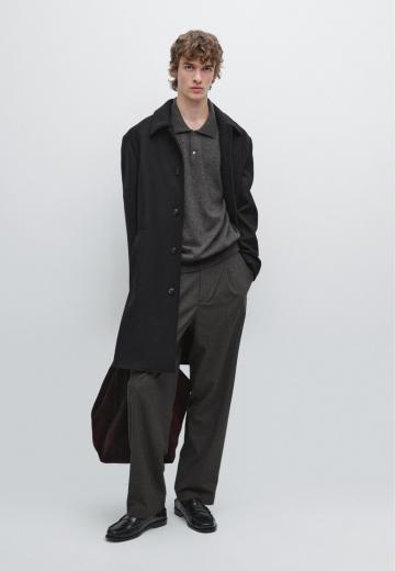 Шерстяное пальто