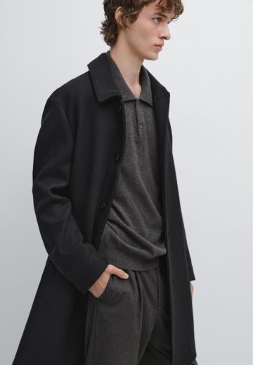 Шерстяное пальто