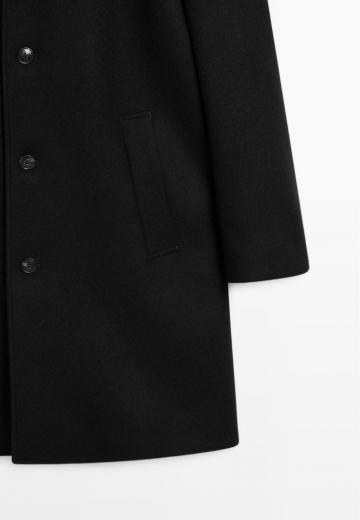 Шерстяное пальто