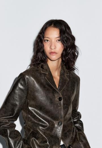 Кожаная куртка