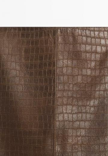 Кожаная юбка