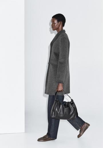 Шерстяное пальто