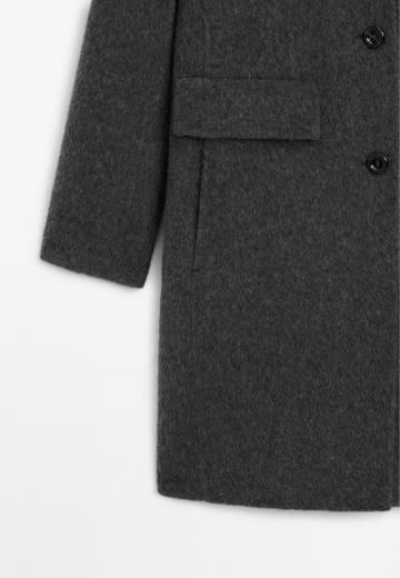 Шерстяное пальто