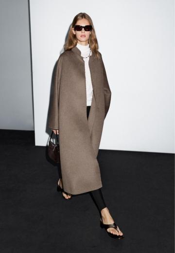 Шерстяное пальто